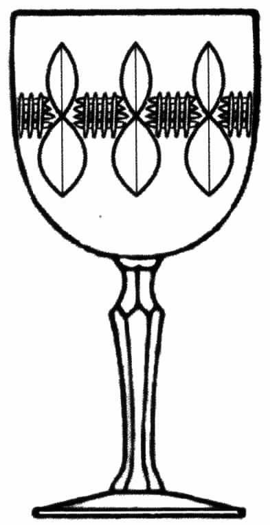 Elizabeth Water Goblet by Tiffin-Franciscan-1