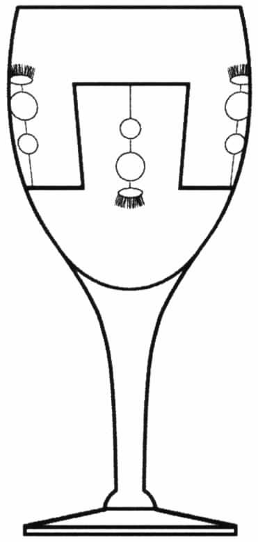 Ellen Water Goblet by Tiffin-Franciscan-1