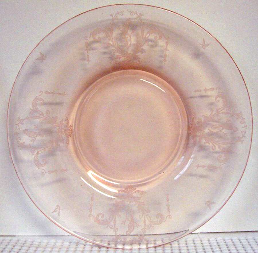 Empire Pink (Stem 15018) Bread & Butter Plate by Tiffin-Franciscan-1