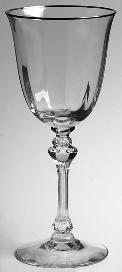 Encanto Plat Water Goblet by Tiffin-Franciscan-1
