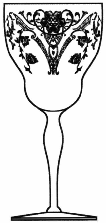 Etch 602 Water Goblet by Tiffin-Franciscan-1