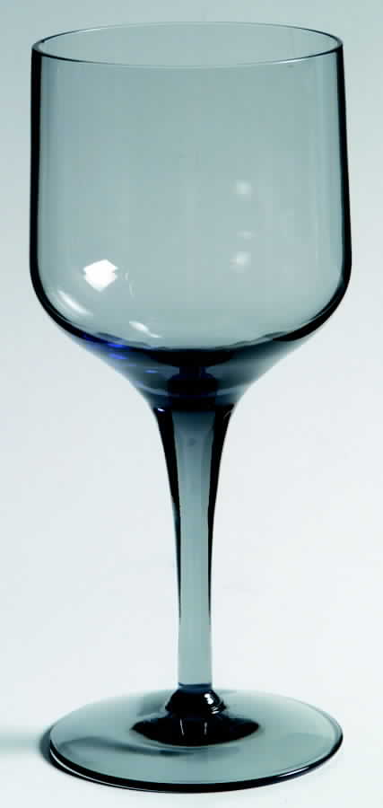 Evening Mist Smoke Water Goblet by Tiffin-Franciscan-1