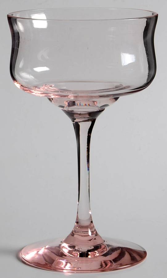 Evening Rose Champagne/Tall Sherbet by Tiffin-Franciscan-1