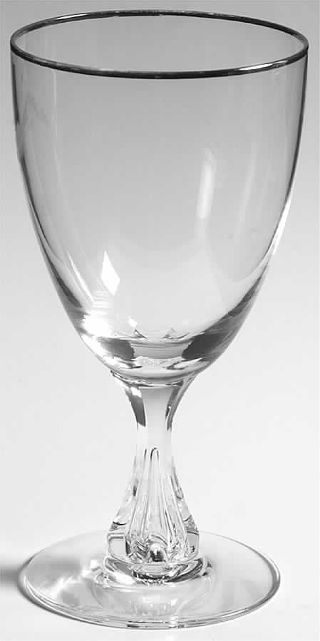 Fairfax Plat Water Goblet by Tiffin-Franciscan-1