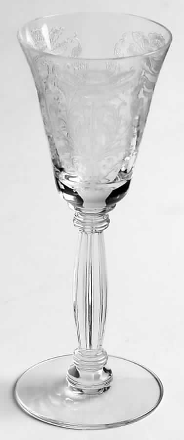 Flanders Clear (Stem 15024-024) Cordial Glass by Tiffin-Franciscan-1