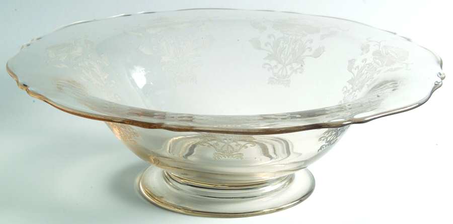 Flanders Clear (Stem 15024-024) 11" Centerpiece by Tiffin-Franciscan-1