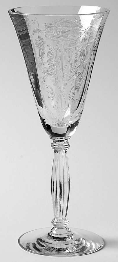 Flanders Clear (Stem 15024-024) Wine Glass by Tiffin-Franciscan-1