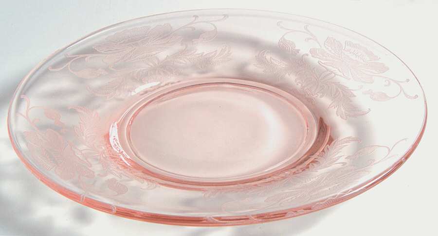 Flanders Pink (Stem 024-15024) Bread & Butter Plate by Tiffin-Franciscan-1