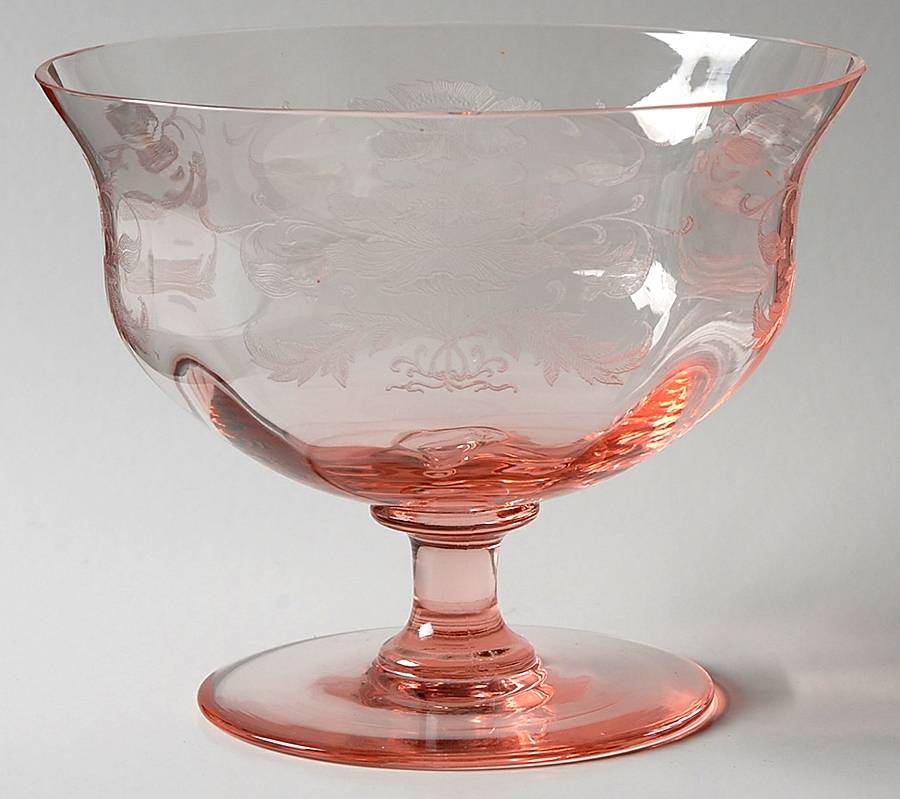 Flanders Pink (Stem 024-15024) Grapefruit No Liner by Tiffin-Franciscan-1