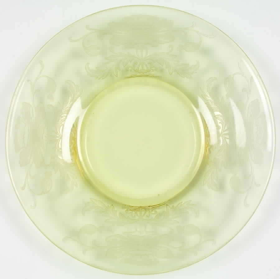 Flanders Yellow (Stem 024-15024) Bread & Butter Plate by Tiffin-Franciscan-1