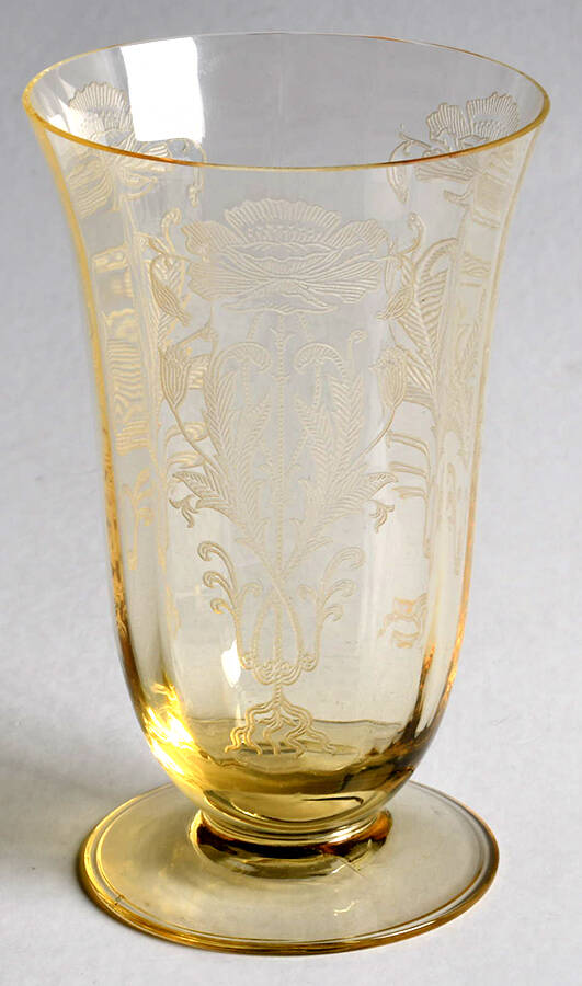 Flanders Yellow (Stem 024-15024) Juice Glass by Tiffin-Franciscan-1