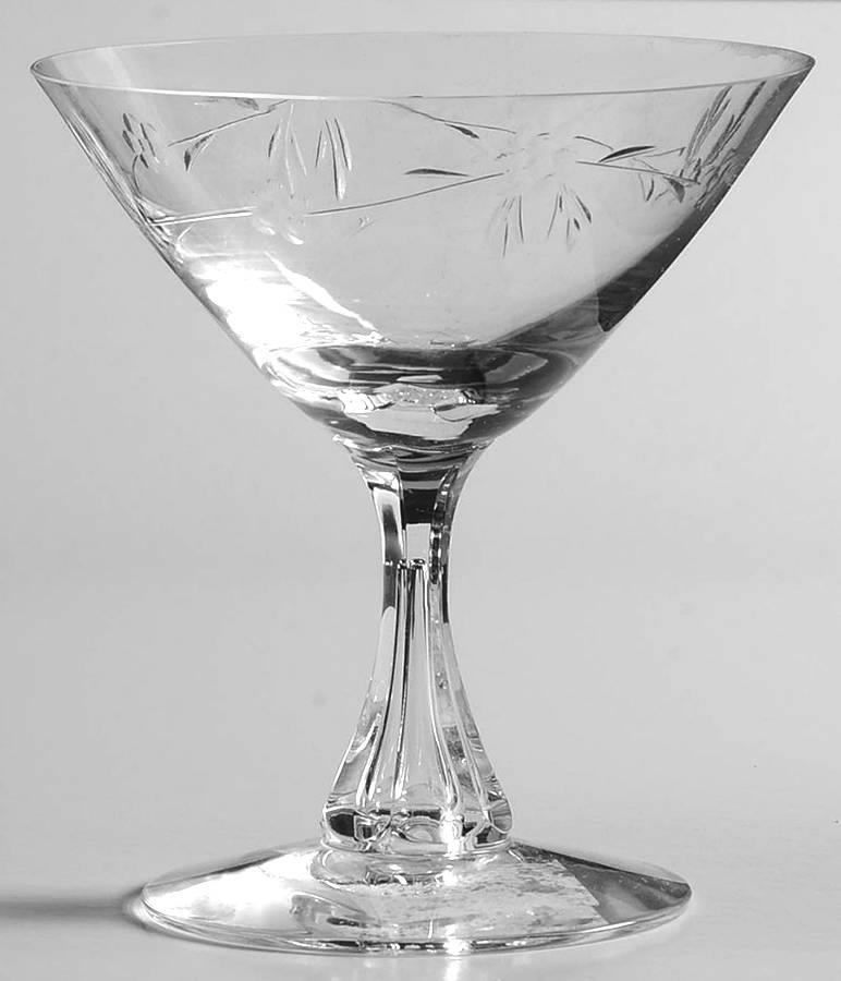 Flirtation Champagne/Tall Sherbet by Tiffin-Franciscan-1