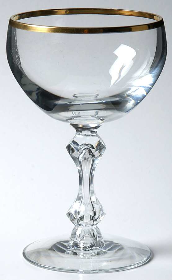 Florentine Champagne/Tall Sherbet by Tiffin-Franciscan-1