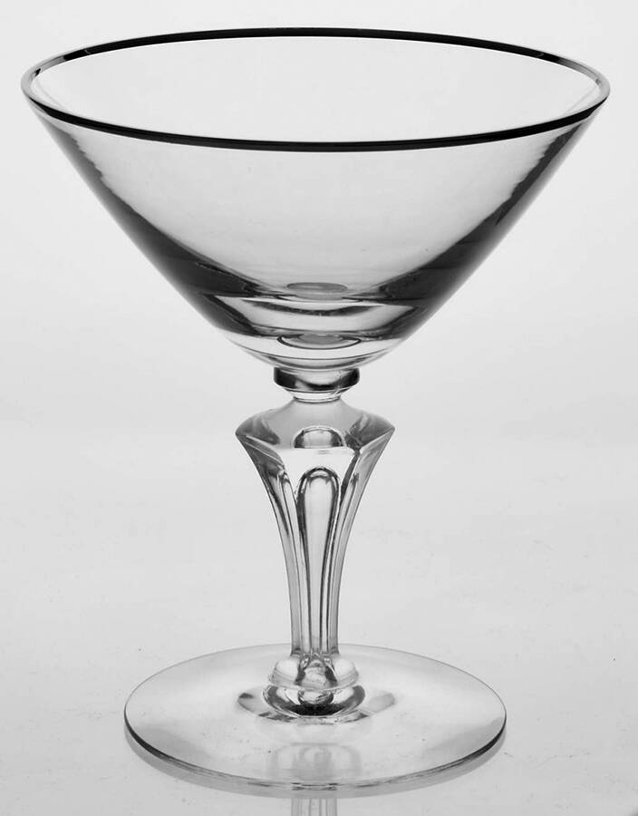 Fortune (Platinum) Champagne/Tall Sherbet by Tiffin-Franciscan-1