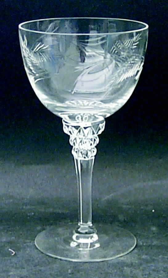 Forever Yours (Polished Cut) Wine Glass by Tiffin-Franciscan-1