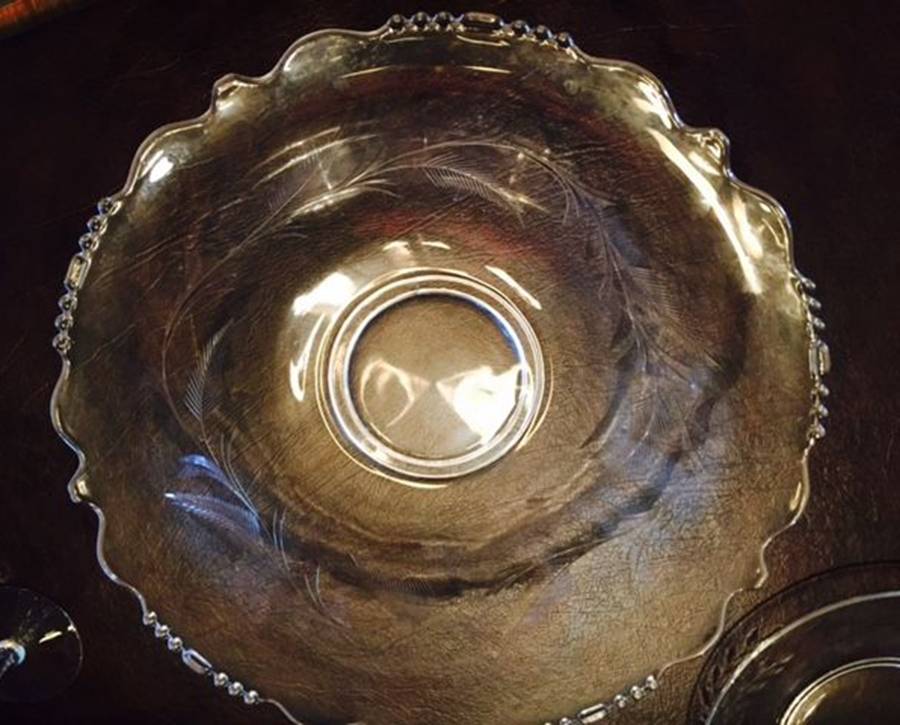 Forever Yours (Polished Cut) Flared Bowl by Tiffin-Franciscan-1