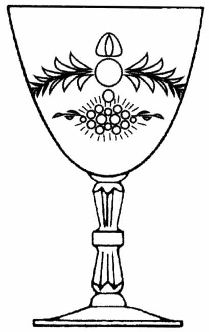 Francis The First Water Goblet by Tiffin-Franciscan-1