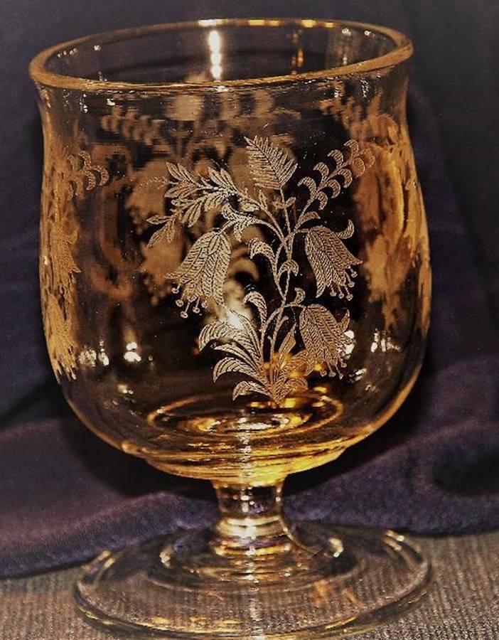 Fuchsia (Etched) Seafood Cocktail No Liner by Tiffin-Franciscan-1