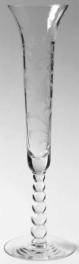 Fuchsia (Etched) Bud Vase by Tiffin-Franciscan-1