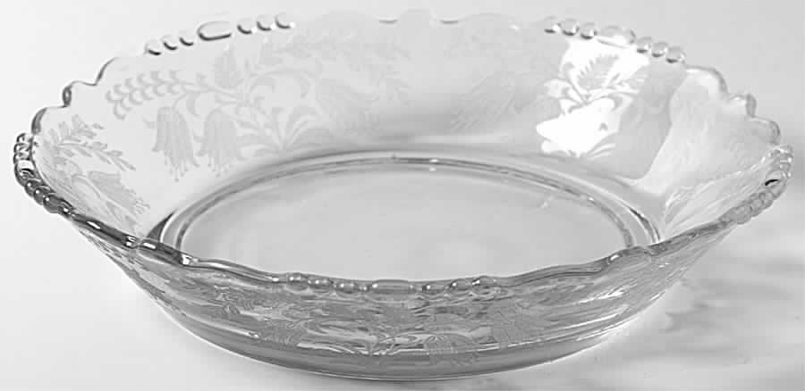 Fuchsia (Etched) Beaded Nappy by Tiffin-Franciscan-1