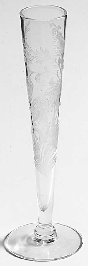 Fuchsia (Etched) 6" Bud Vase by Tiffin-Franciscan-1