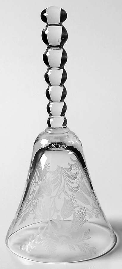 Fuchsia (Etched) 5" Bell by Tiffin-Franciscan-1