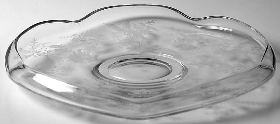 Fuchsia (Etched) 12" Float Bowl by Tiffin-Franciscan-1
