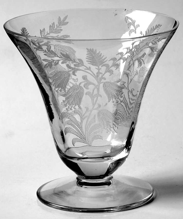 Fuchsia (Etched) Oyster or Fruit Cocktail by Tiffin-Franciscan-1
