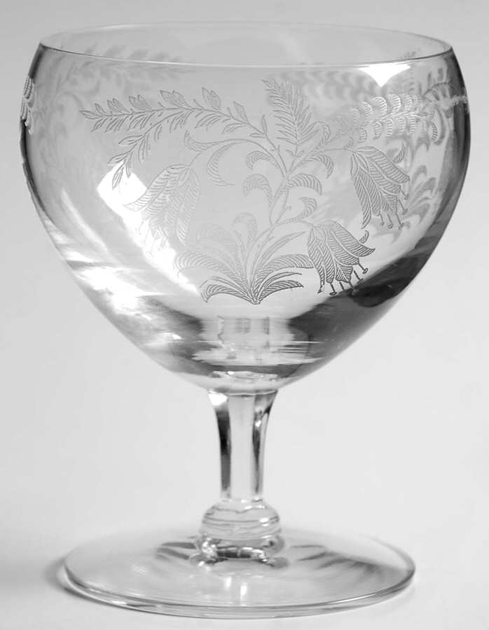 Fuchsia (Etched) Seafood Cocktail No Liner by Tiffin-Franciscan-1