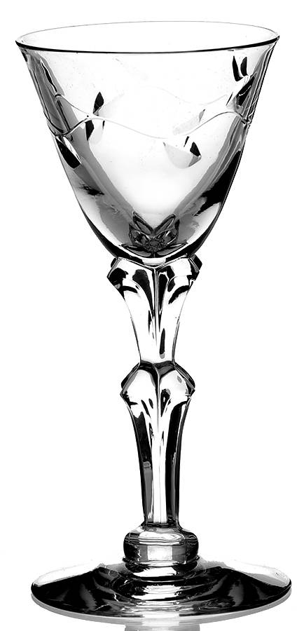 Gaiety Cordial Glass by Tiffin-Franciscan-1