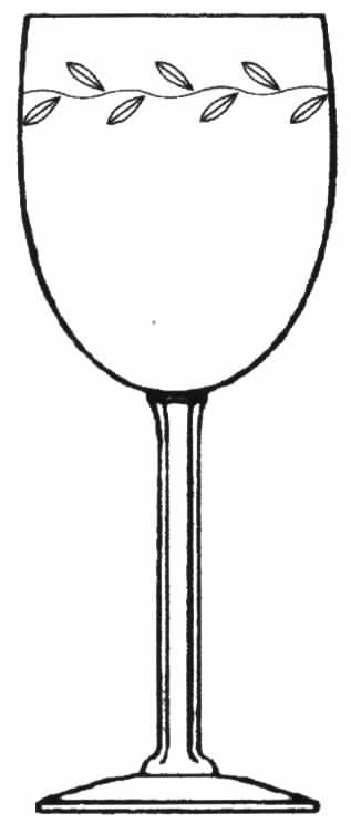 Glendora Water Goblet by Tiffin-Franciscan-1