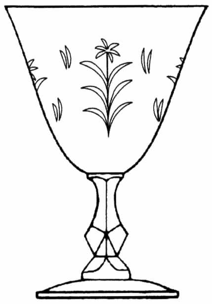Glendale Water Goblet by Tiffin-Franciscan-1