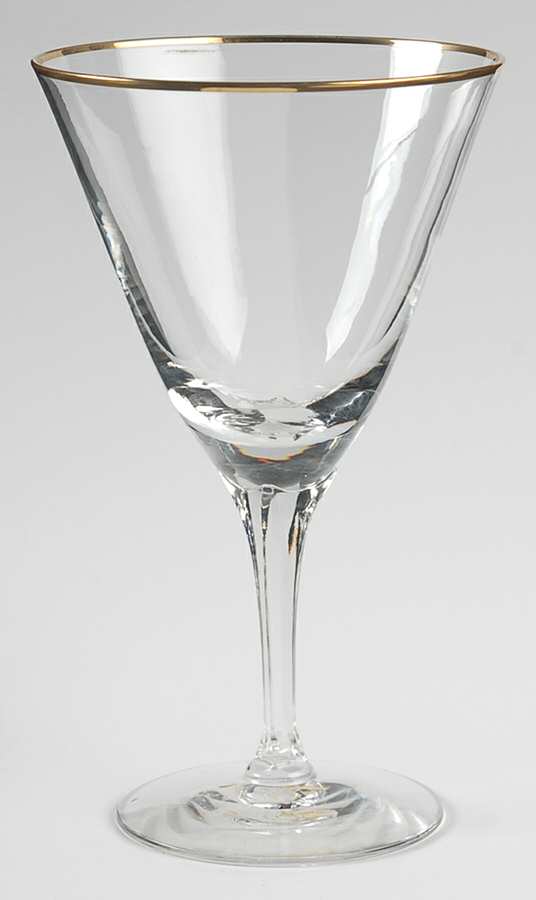 Golconda Water Goblet by Tiffin-Franciscan-1