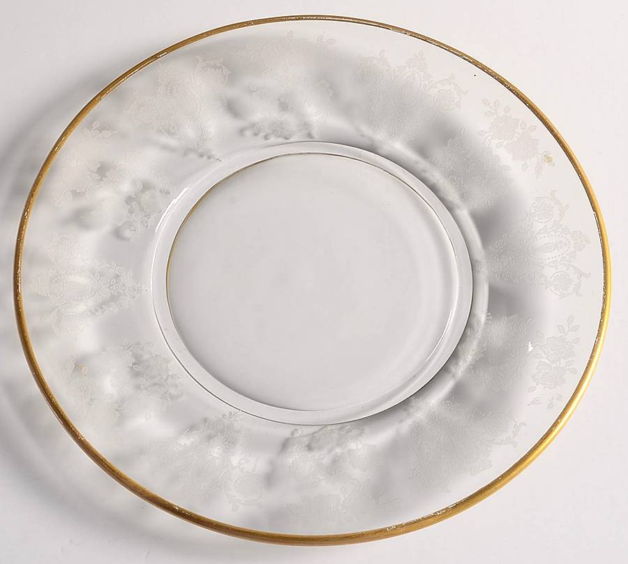 Gold Talisman Luncheon Plate by Tiffin-Franciscan-1