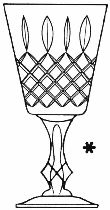 Gotham Water Goblet by Tiffin-Franciscan-1