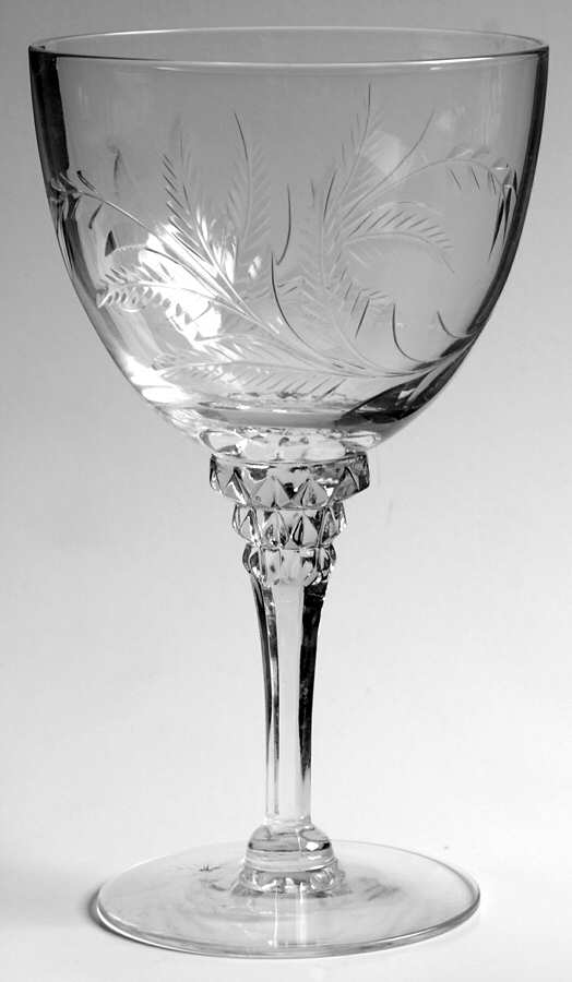 Greenbriar Water Goblet by Tiffin-Franciscan-1