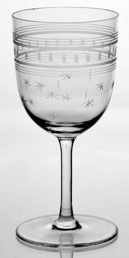 Grecian Star Wine Glass by Tiffin-Franciscan-1
