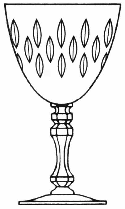 Harmony Water Goblet by Tiffin-Franciscan-1