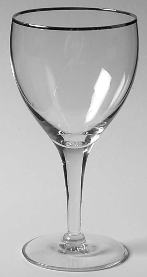 Heirloom (Platinum Trim) Wine Glass by Tiffin-Franciscan-1