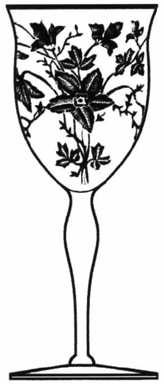 Hostess (Gold) Water Goblet by Tiffin-Franciscan-1