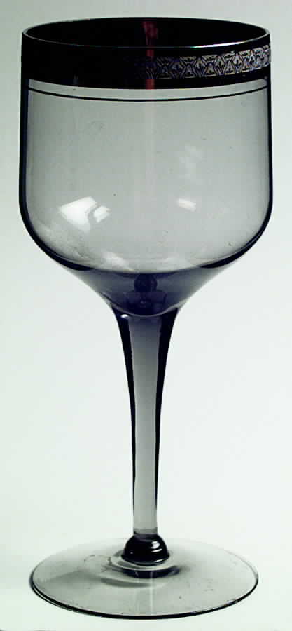 Indigo Water Goblet by Tiffin-Franciscan-1