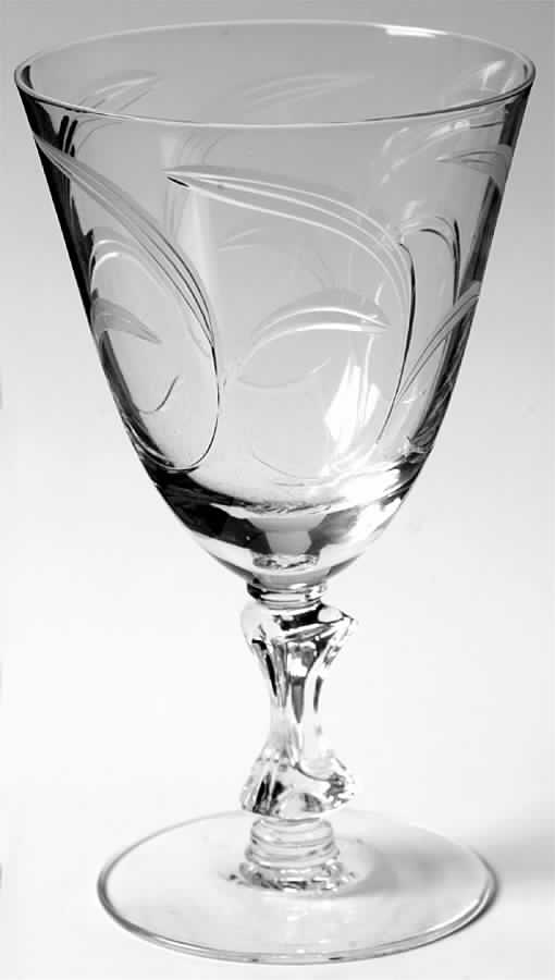 Iris Water Goblet by Tiffin-Franciscan-1