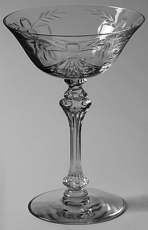 June Beau Champagne/Tall Sherbet by Tiffin-Franciscan-1