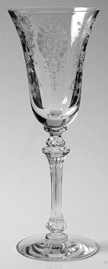June Night (No Trim) Sherry Glass by Tiffin-Franciscan-1