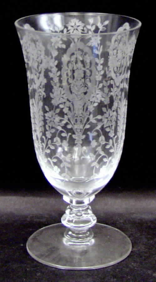 June Night (No Trim) 9 Oz Footed Tumbler by Tiffin-Franciscan-1