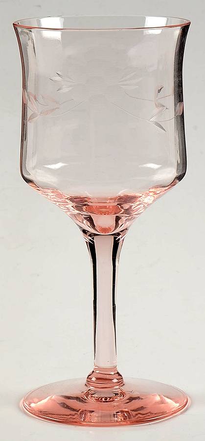 June Water Goblet by Tiffin-Franciscan-1