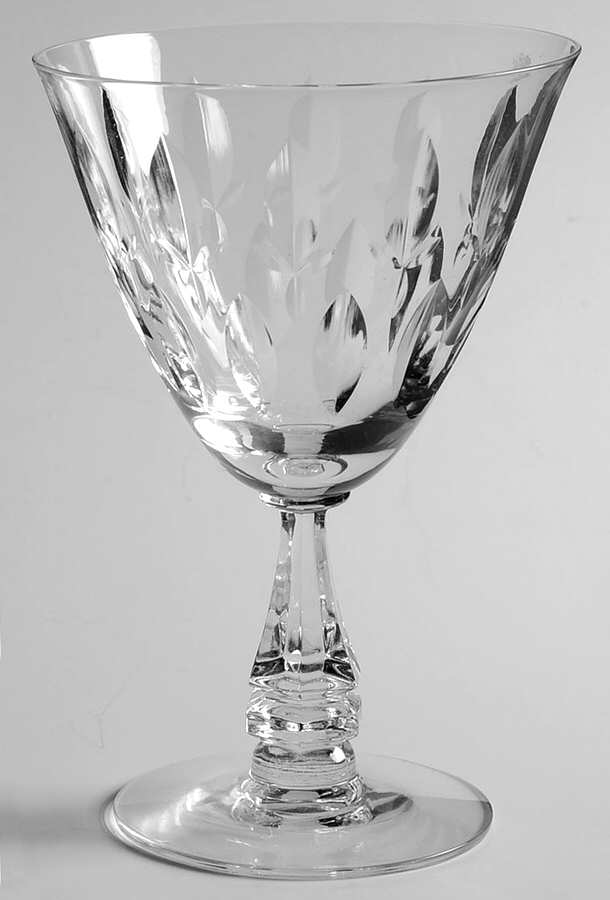 Karen (Stem #17477) Water Goblet by Tiffin-Franciscan-1