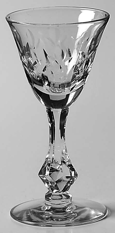 Karen (Stem #17492) Cordial Glass by Tiffin-Franciscan-1