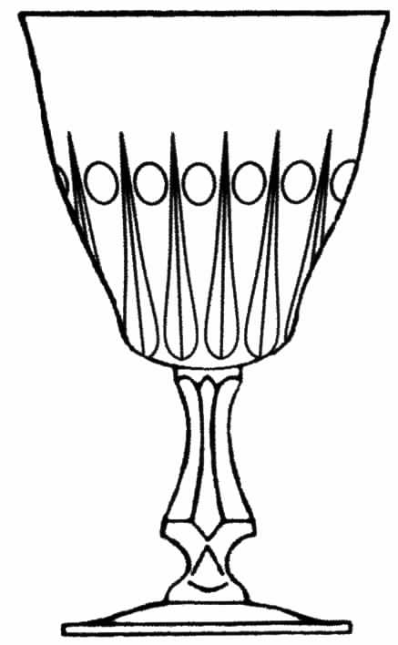 Kenilworth Water Goblet by Tiffin-Franciscan-1