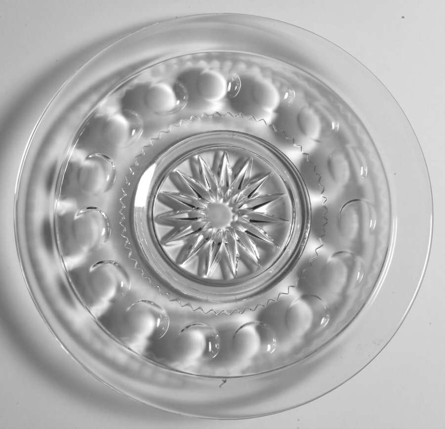 King's Crown-Clear 7" Salad Plate by Tiffin-Franciscan-1